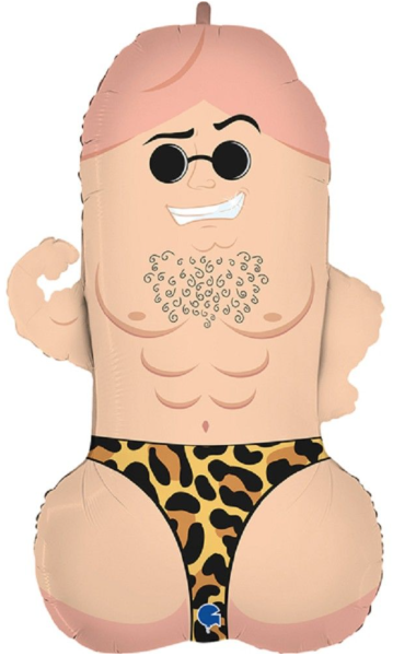 XXL Folienballon Figur - Mr. D -  91cm